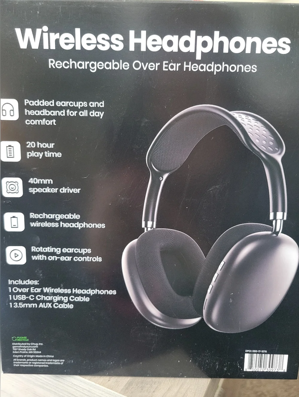 Gems/Heyday Bundle. Home Speaker, Earbuds, Wallcharger&Wireless Headphones